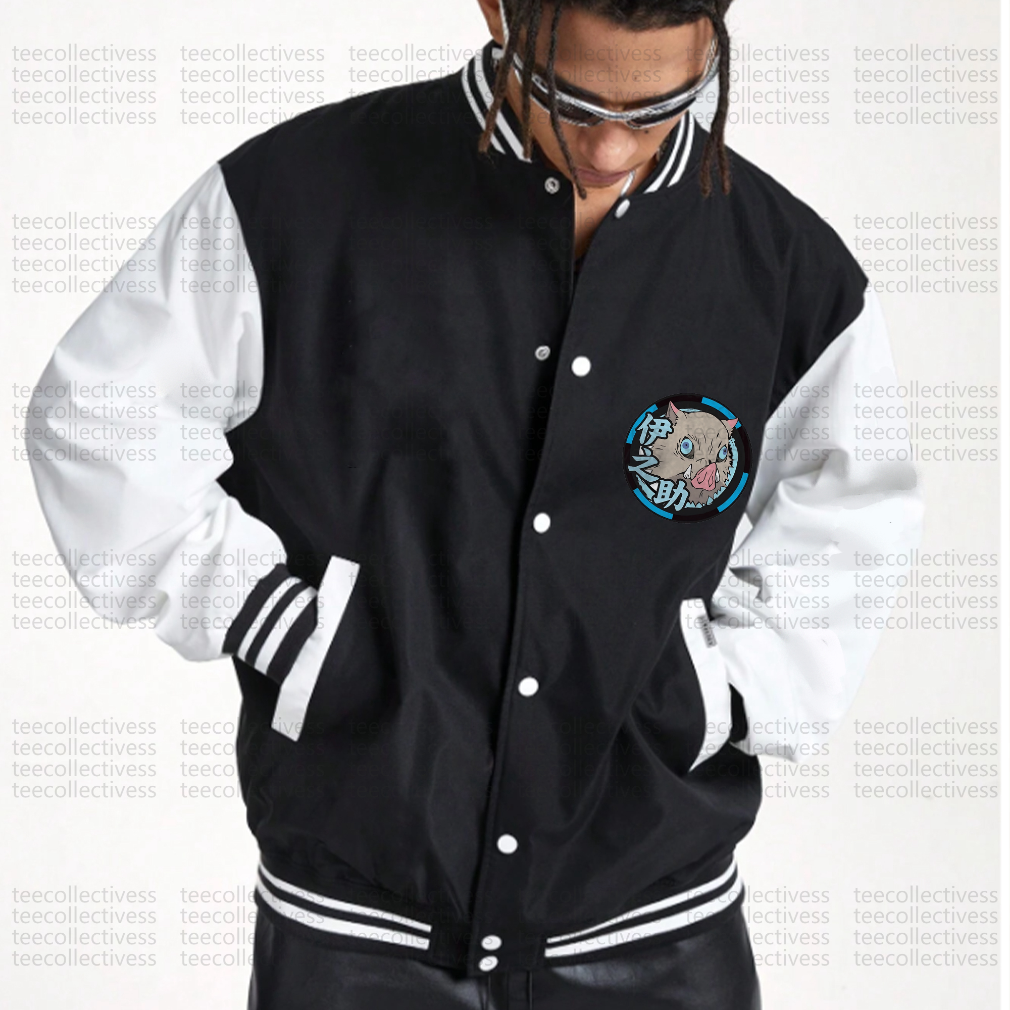 Spring And Autumn Unisex Casual Streetwear Fashion Jacket | Demon Slayer