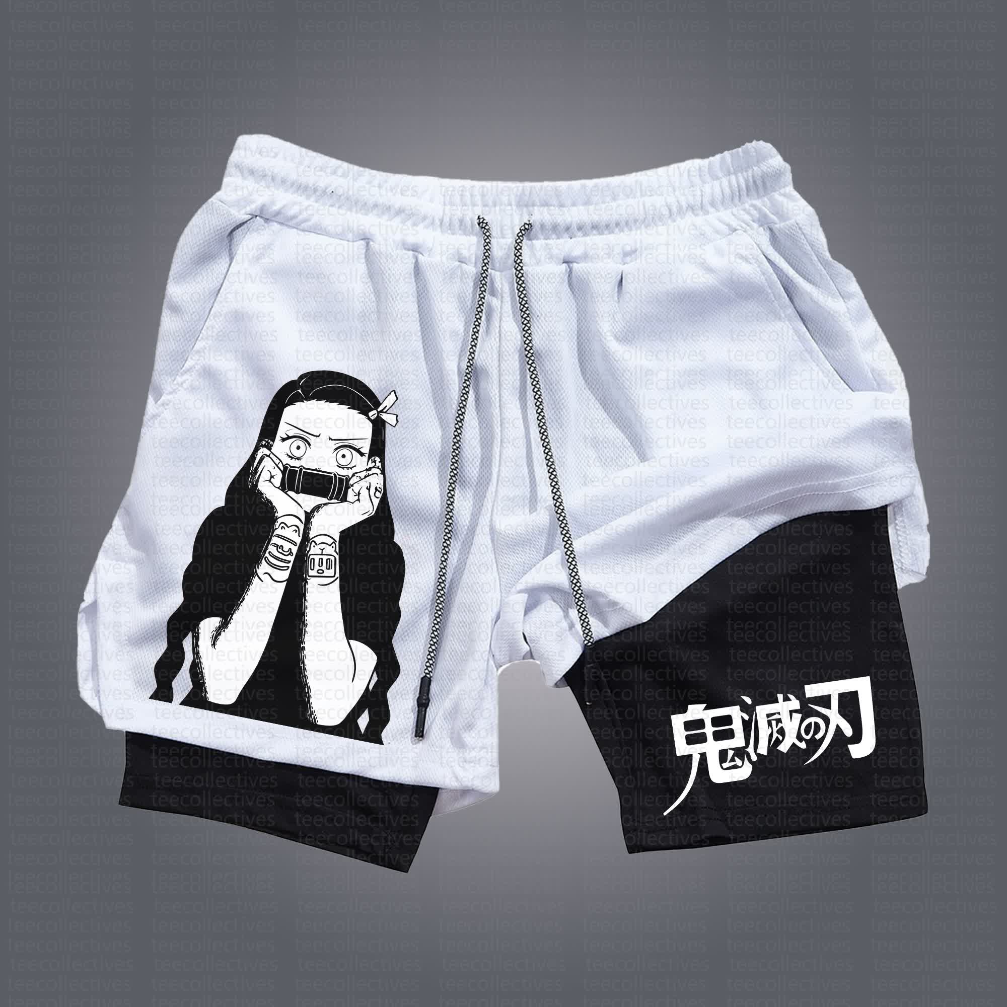 Unisex Casual Anime Streetwear Shorts 丨Demon Slayer