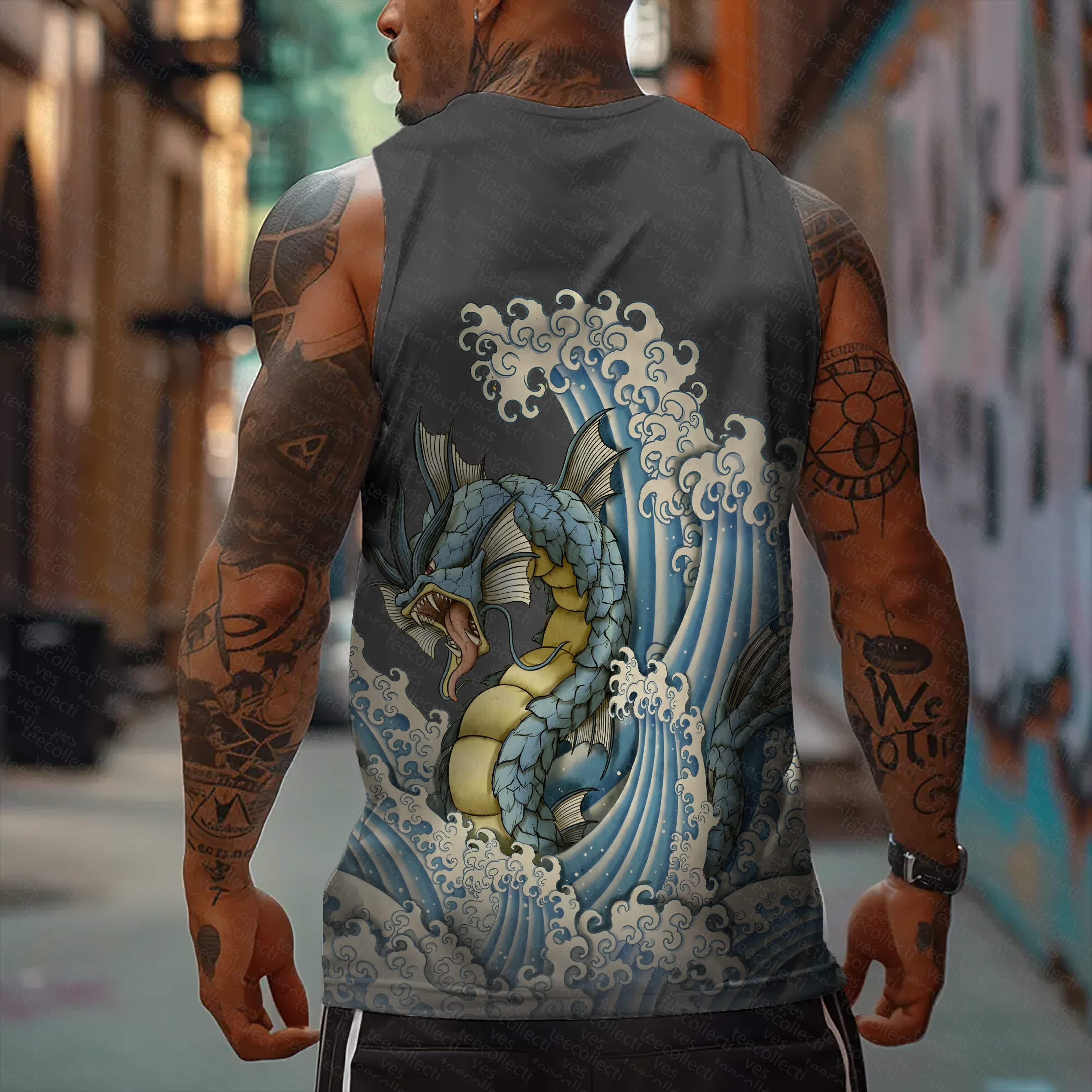 Unisex  “Pokémon” Casual Anime  Tank Top