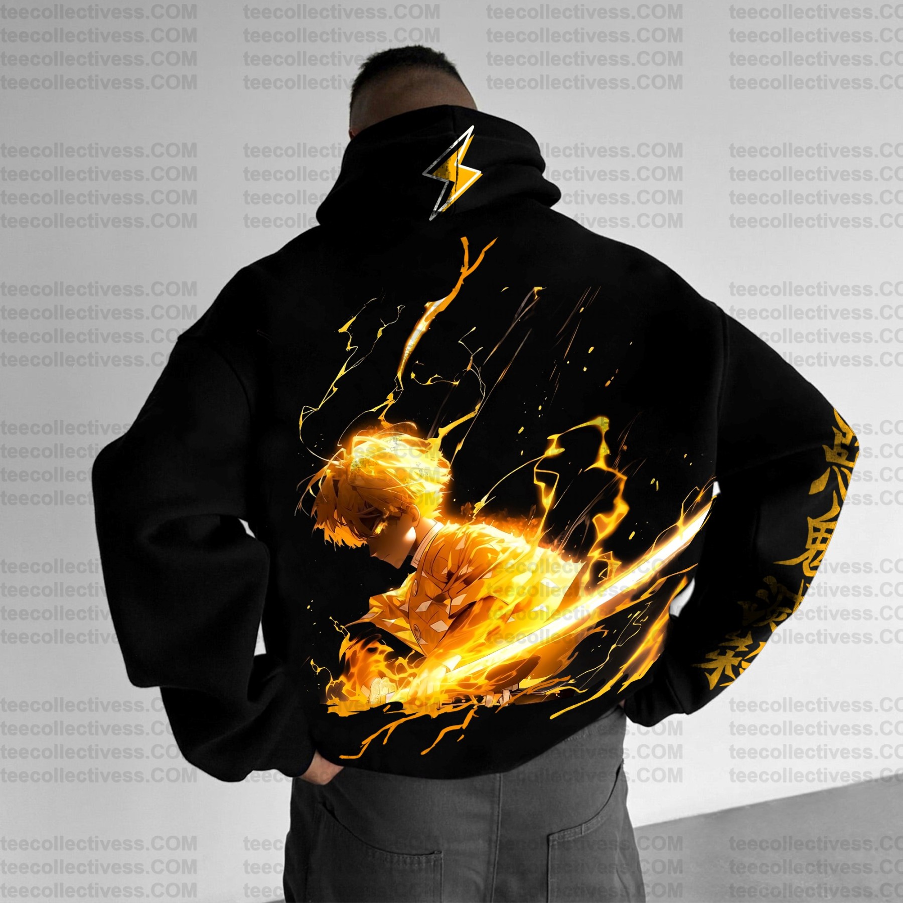 Unisex Anime Graphic Streetwear Vintage Hoodie丨Demon slayer