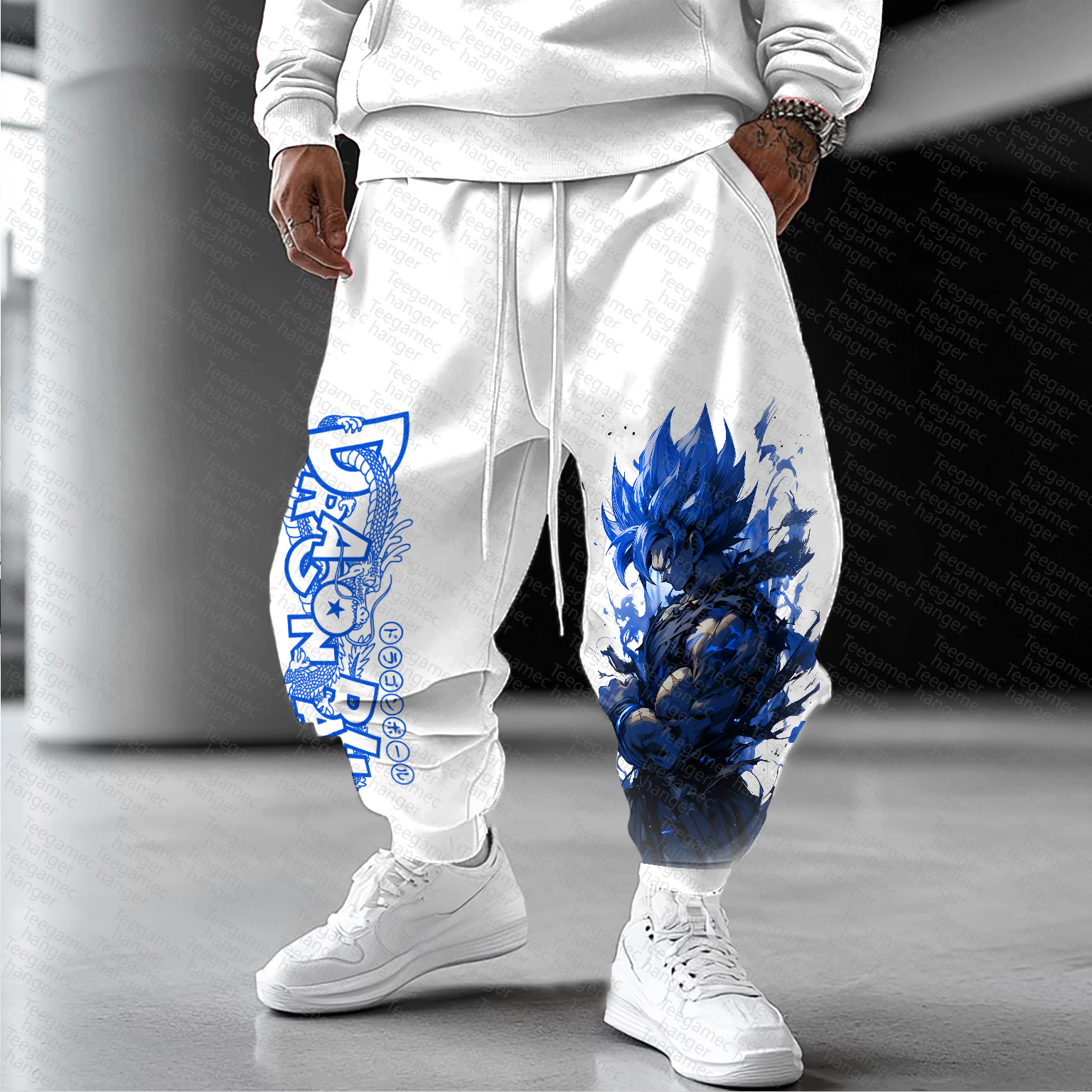 Unisex  Casual  Streetwear Pants