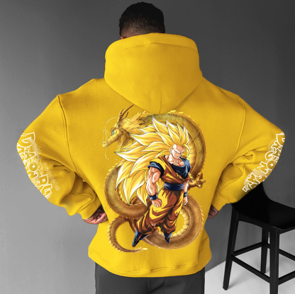 Unisex Anime Graphic Streetwear Vintage Hoodie