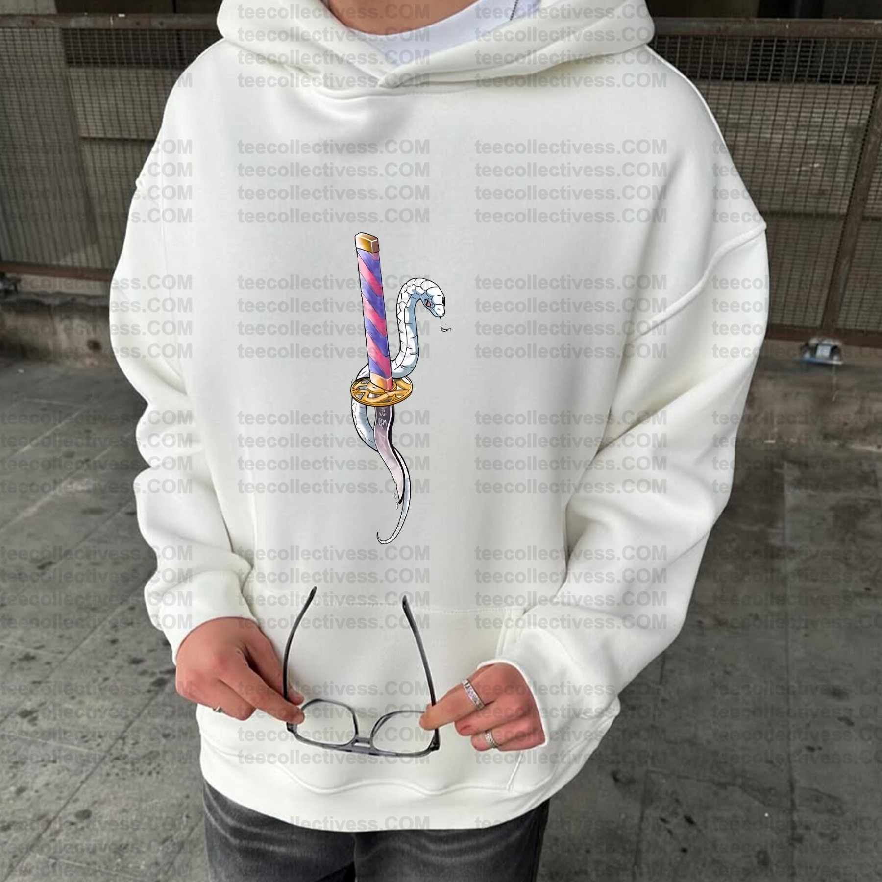 Unisex Graphic Streetwear Vintage Plush Hoodie