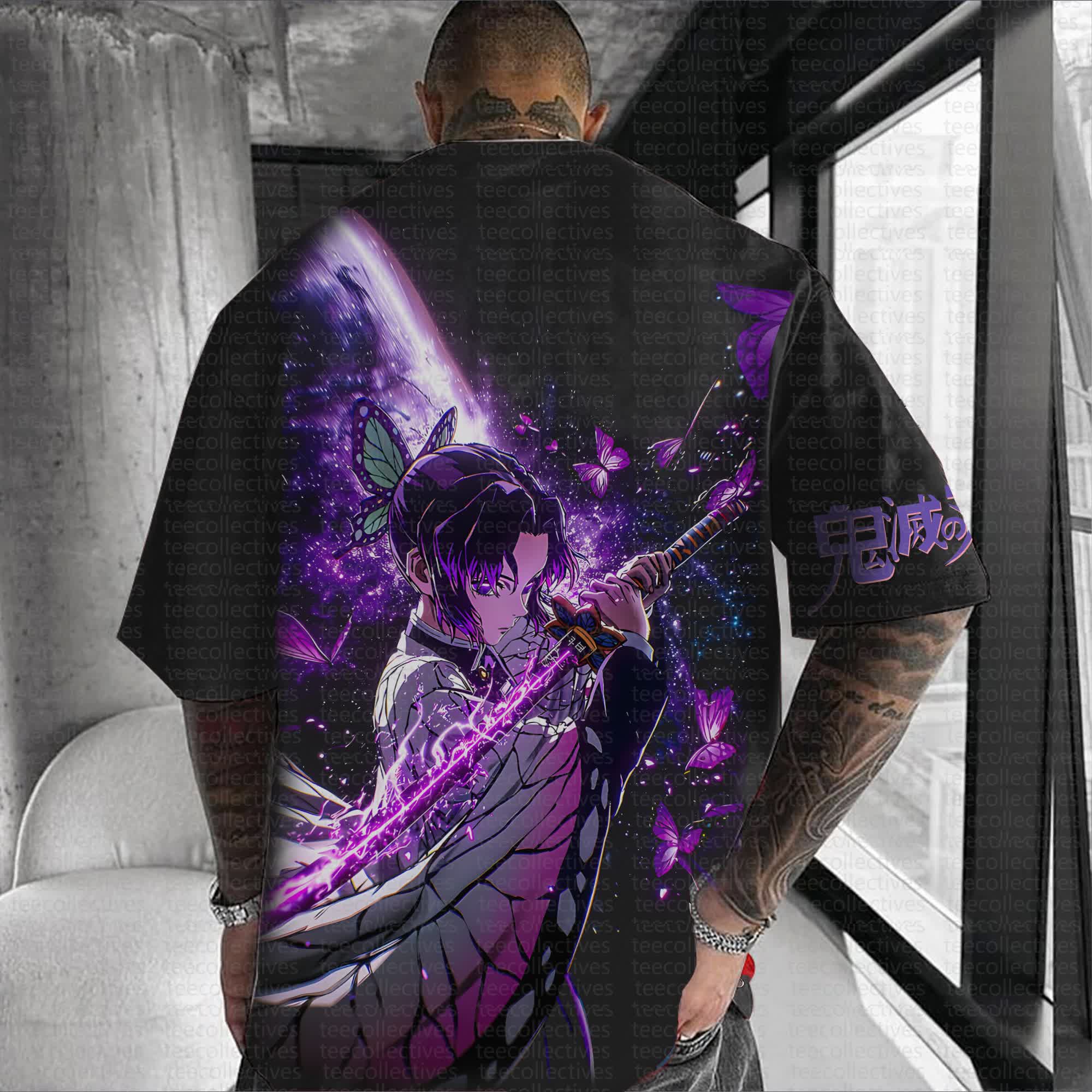 Unisex Anime Inspired Vintage T-Shirt丨Demon Slayer