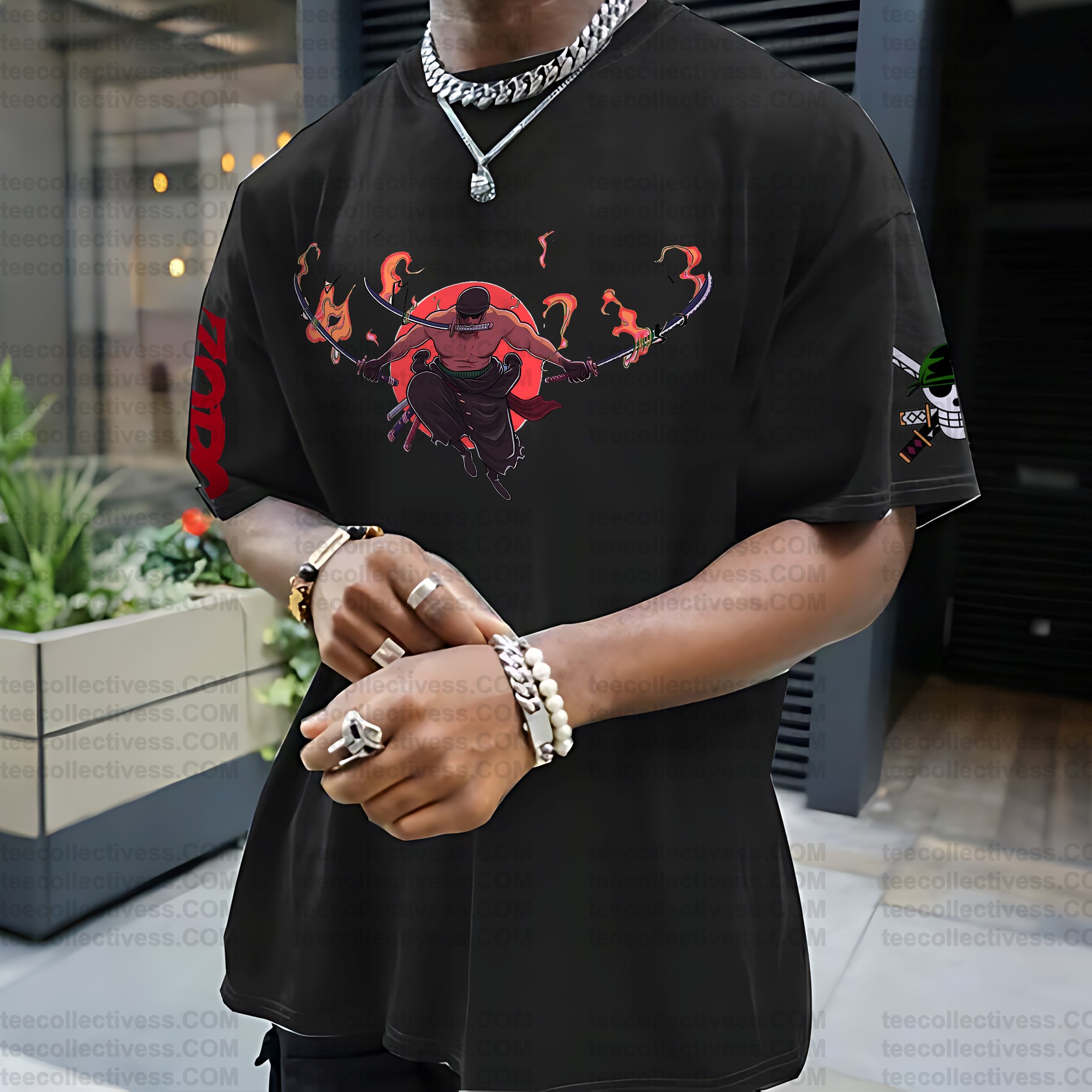 Unisex Anime Series Casual T-shirt