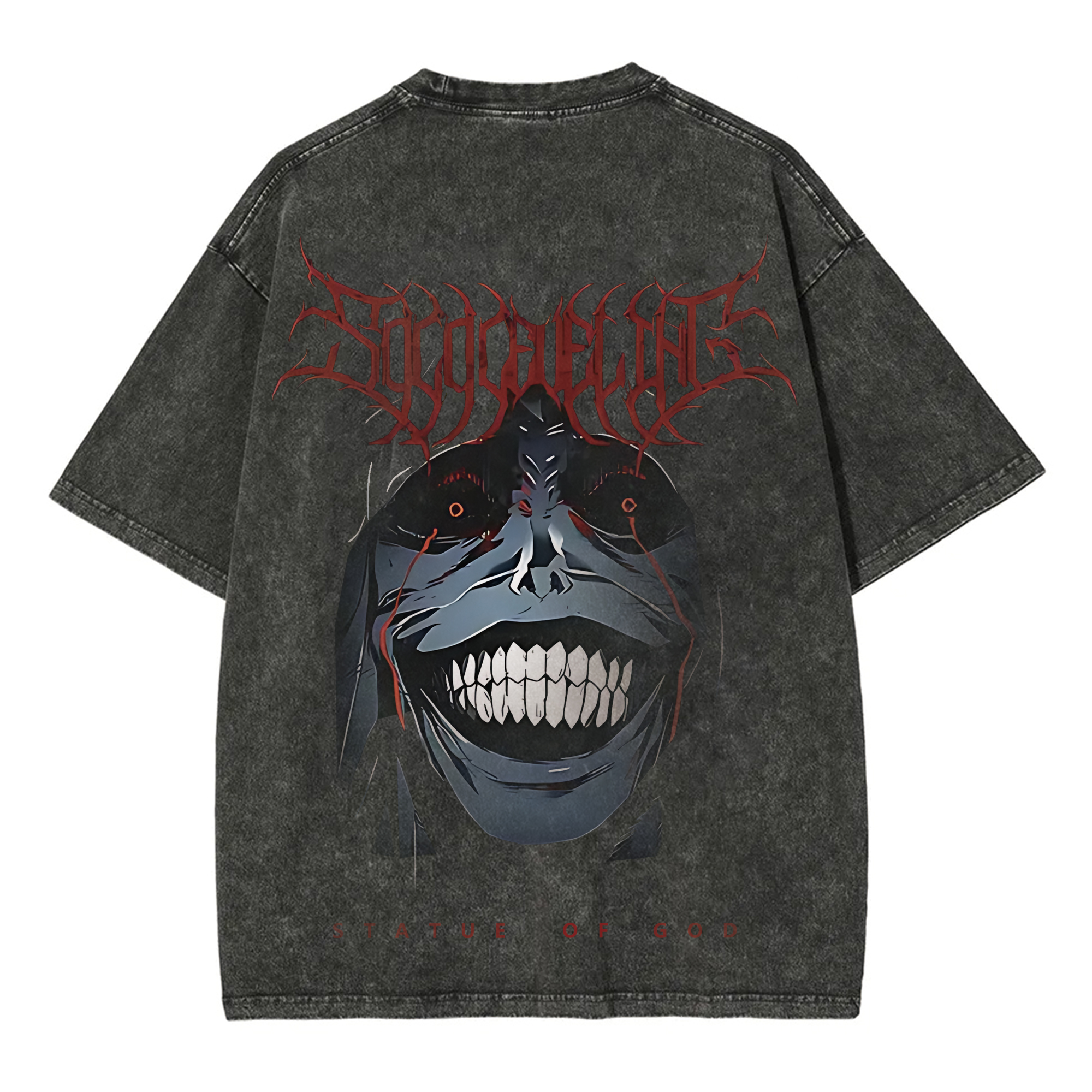 Unisex High Quality Inspired Vintage They are basically 3D Direct Injection Washed  Injection T-Shirt