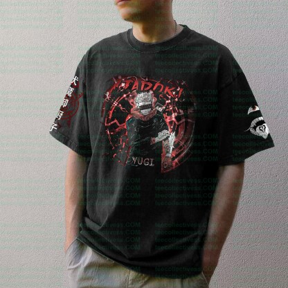 Unisex Anime Inspired Vintage T-Shirt