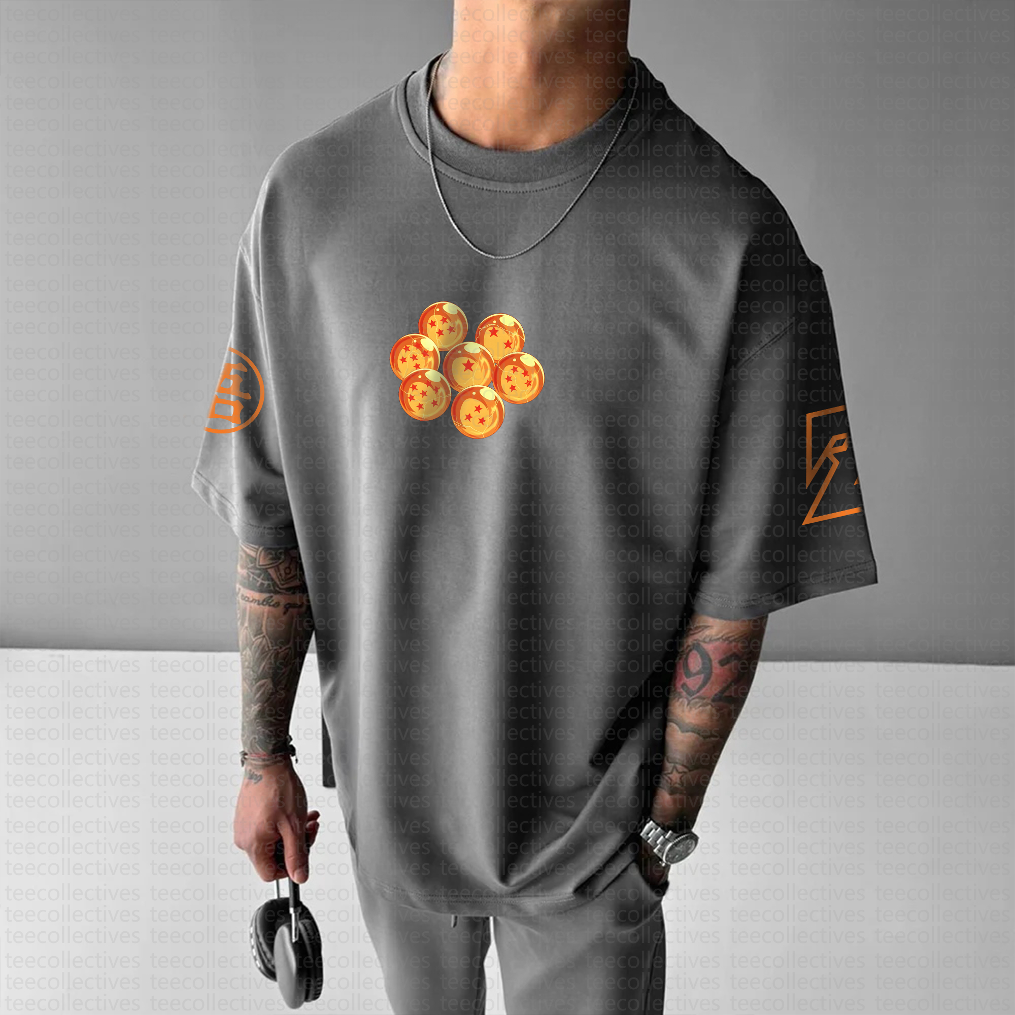 Unisex Anime Inspired Vintage T-Shirt丨DragonBall