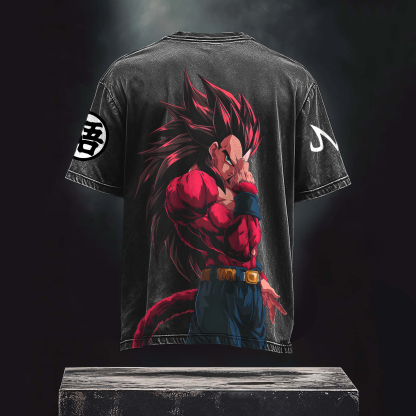 Unisex Anime Inspired Vintage T-Shirt