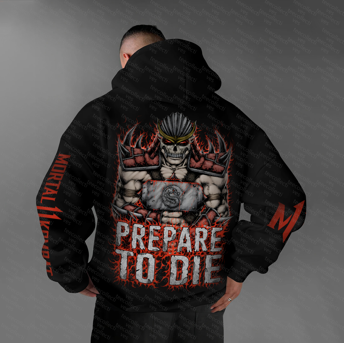 Unisex “Mortal Kombat” Anime Graphic Streetwear Vintage Hoodie