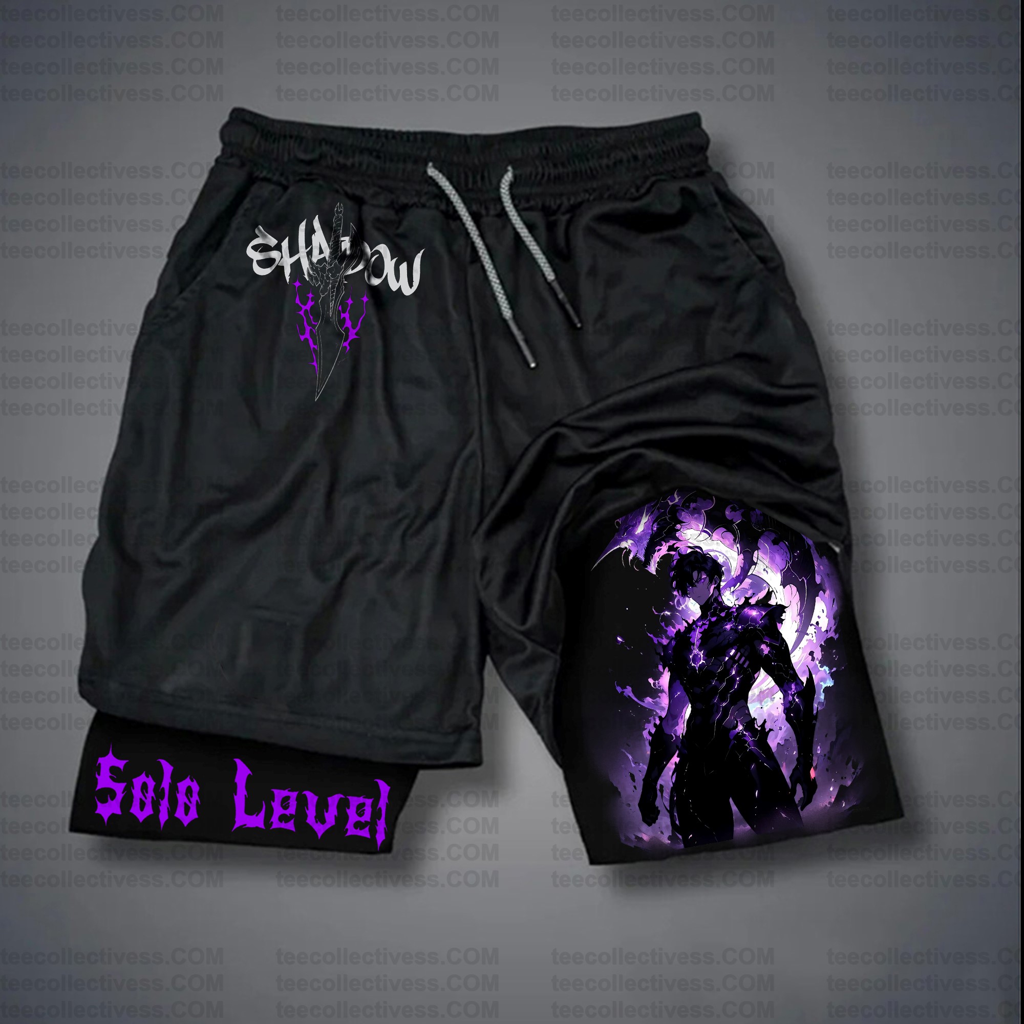 Unisex “ Solo Leveling ” Casual Streetwear Shorts