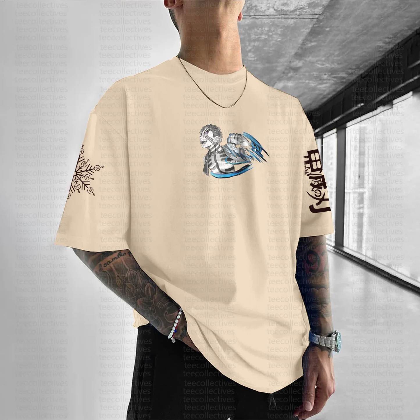 Unisex Anime Inspired Vintage T-Shirt | Demon Slayer