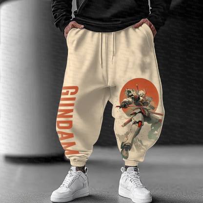 Unisex  “Gundam Series” Casual Anime Streetwear Pants