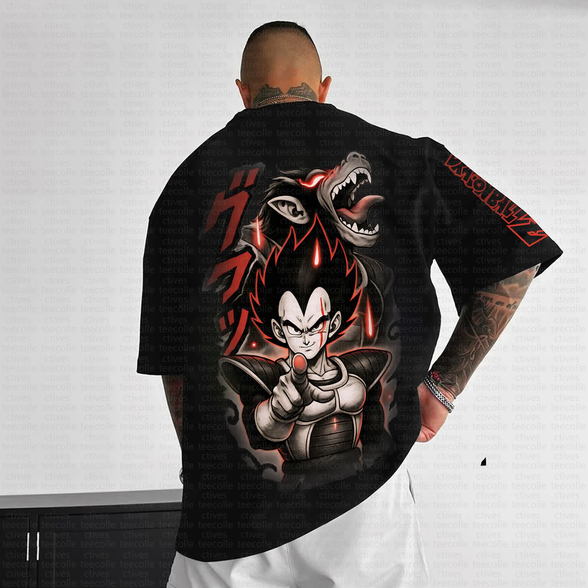 Unisex  "Dragonball" Anime Inspired Vintage T-Shirt