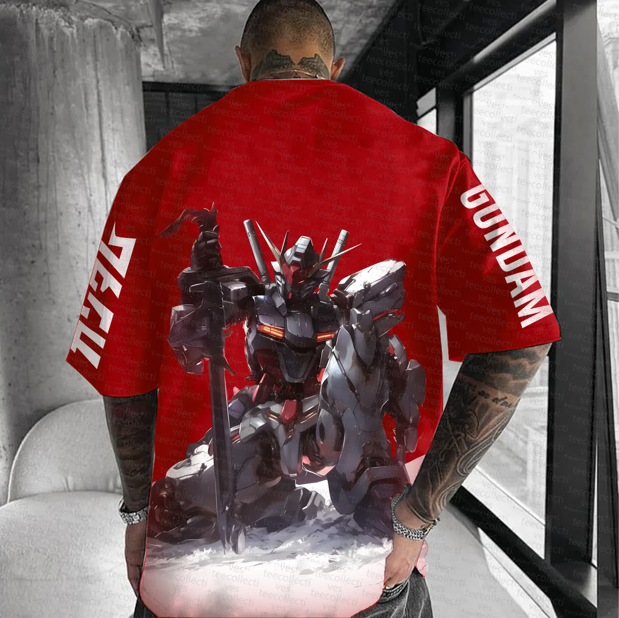 Unisex  "Gundam Series" Anime Inspired Vintage T-Shirt