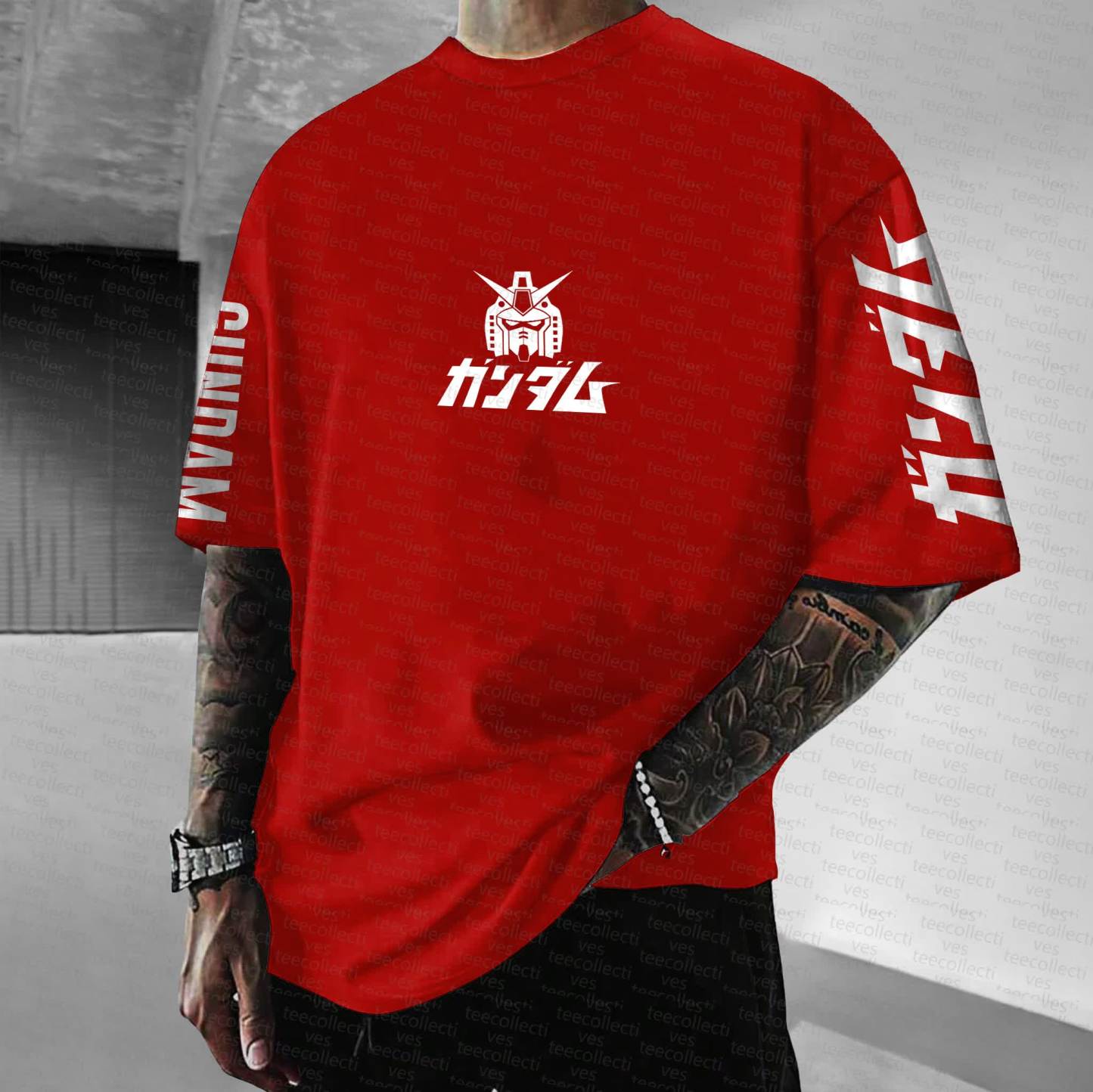 Unisex  "Gundam Series" Anime Inspired Vintage T-Shirt