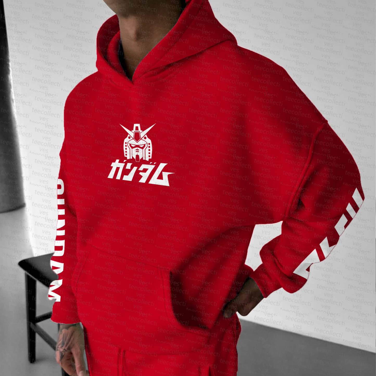 Unisex “Gundam Series” Anime Graphic Streetwear Vintage Hoodie