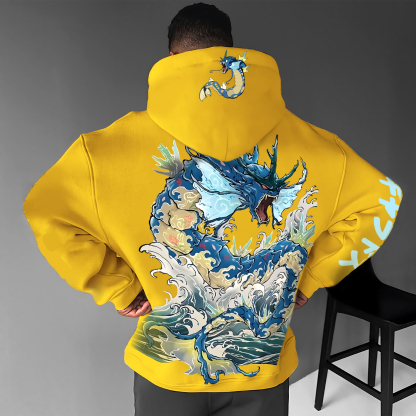 Unisex “Pokémon” Anime Graphic Streetwear Vintage Hoodie
