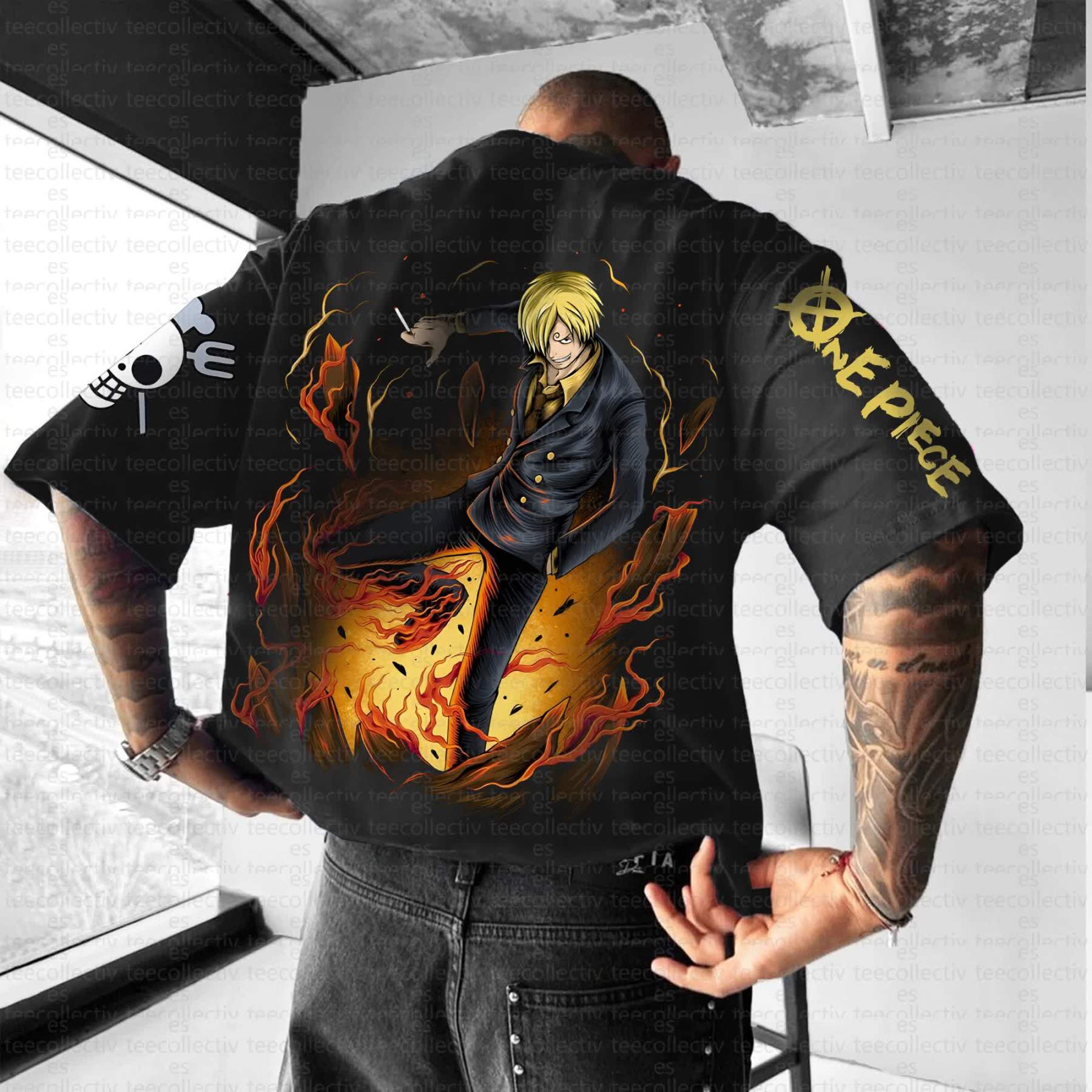 Unisex Anime Inspired Vintage T-Shirt丨Demon Slayer X Pokémon