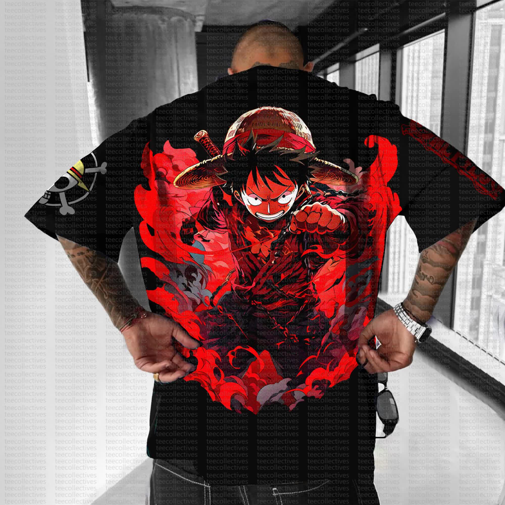 Unisex “One Piece” Anime Series Casual T-shirt