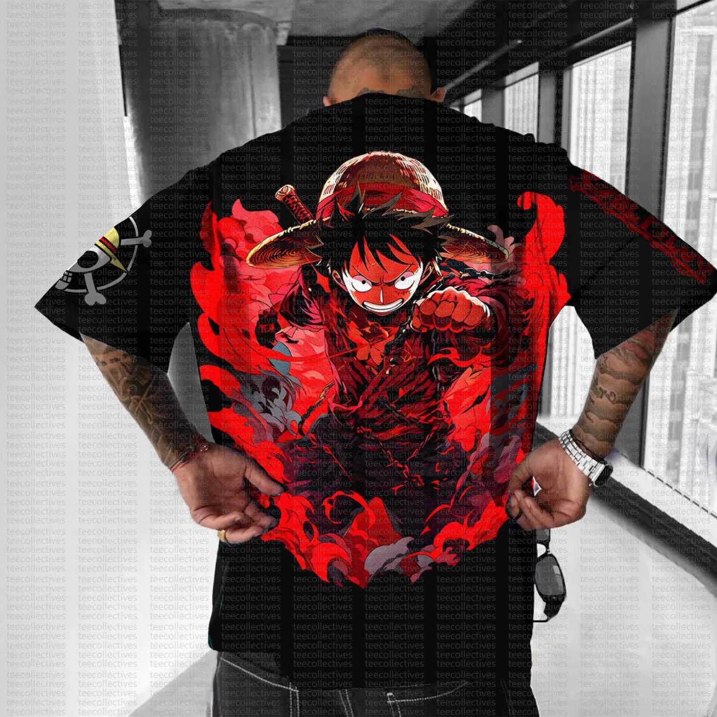 Unisex “One Piece” Anime Series Casual T-shirt