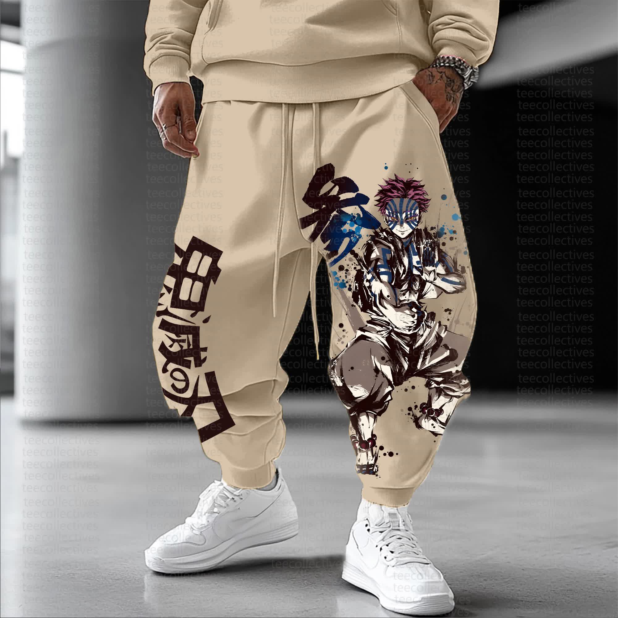 Unisex Anime Inspired Vintage Pants丨Demon Slayer