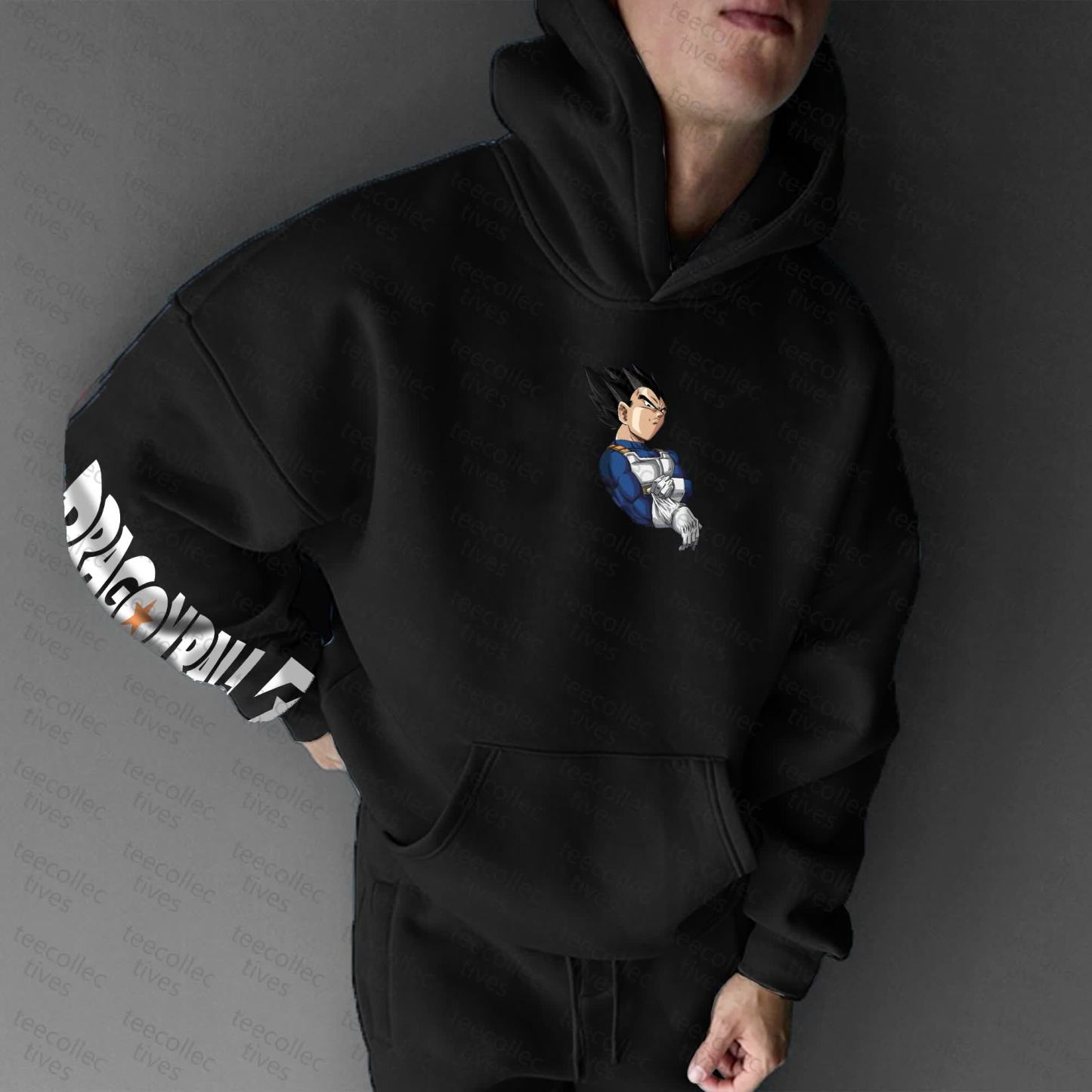 Unisex Anime“Dragon Ball” Graphic Streetwear Vintage Hoodie