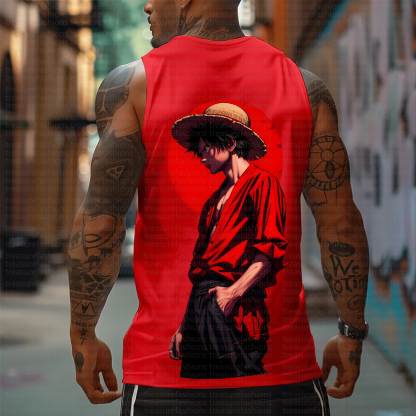 Unisex  “One Piece” Casual Anime  Tank Top