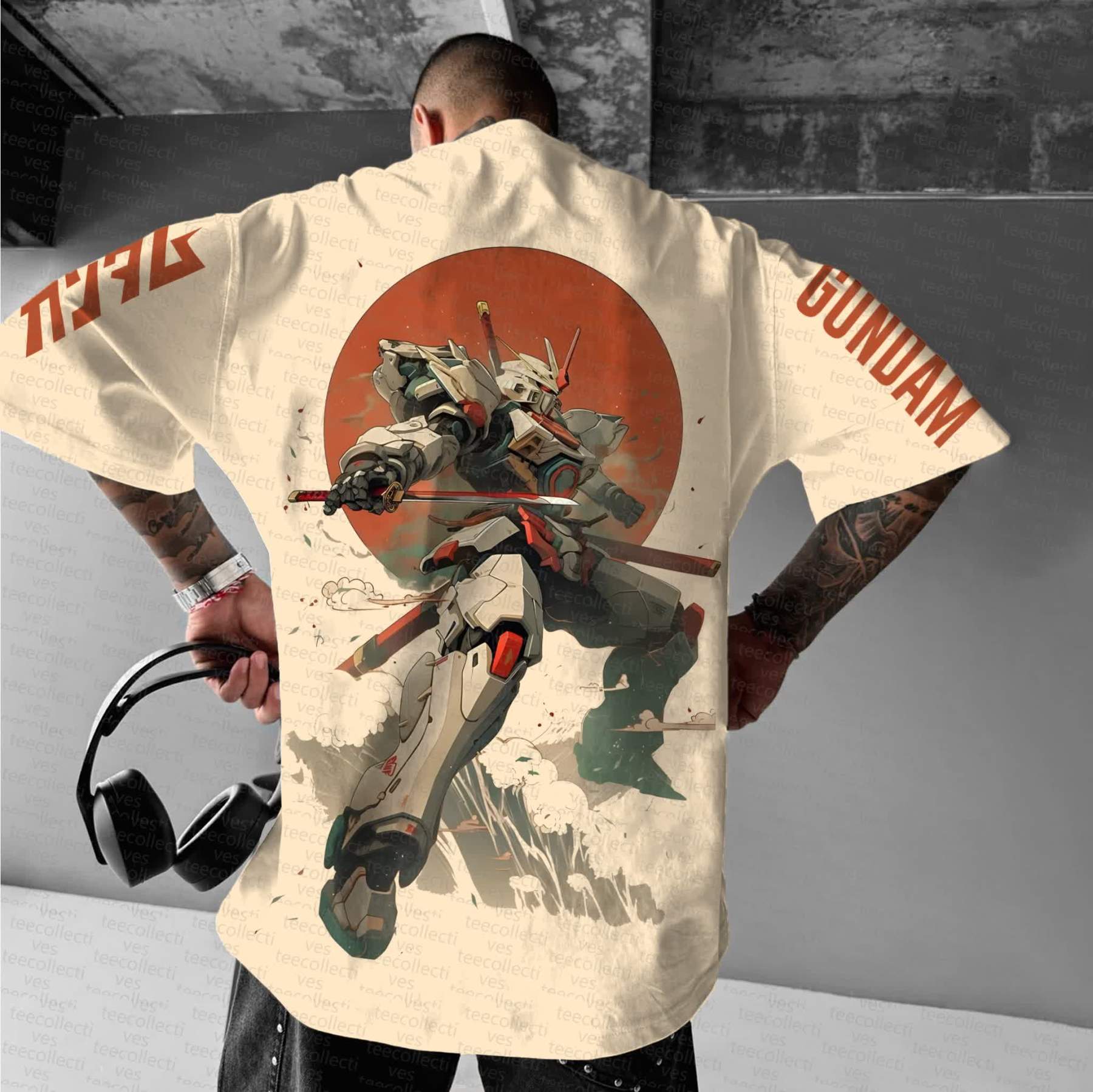 Unisex Anime Inspired Vintage T-Shirt