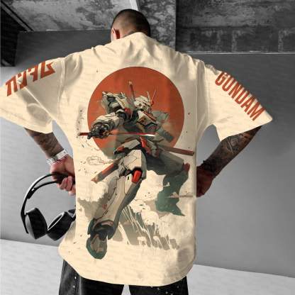 Unisex  "Gundam Series" Anime Inspired Vintage T-Shirt