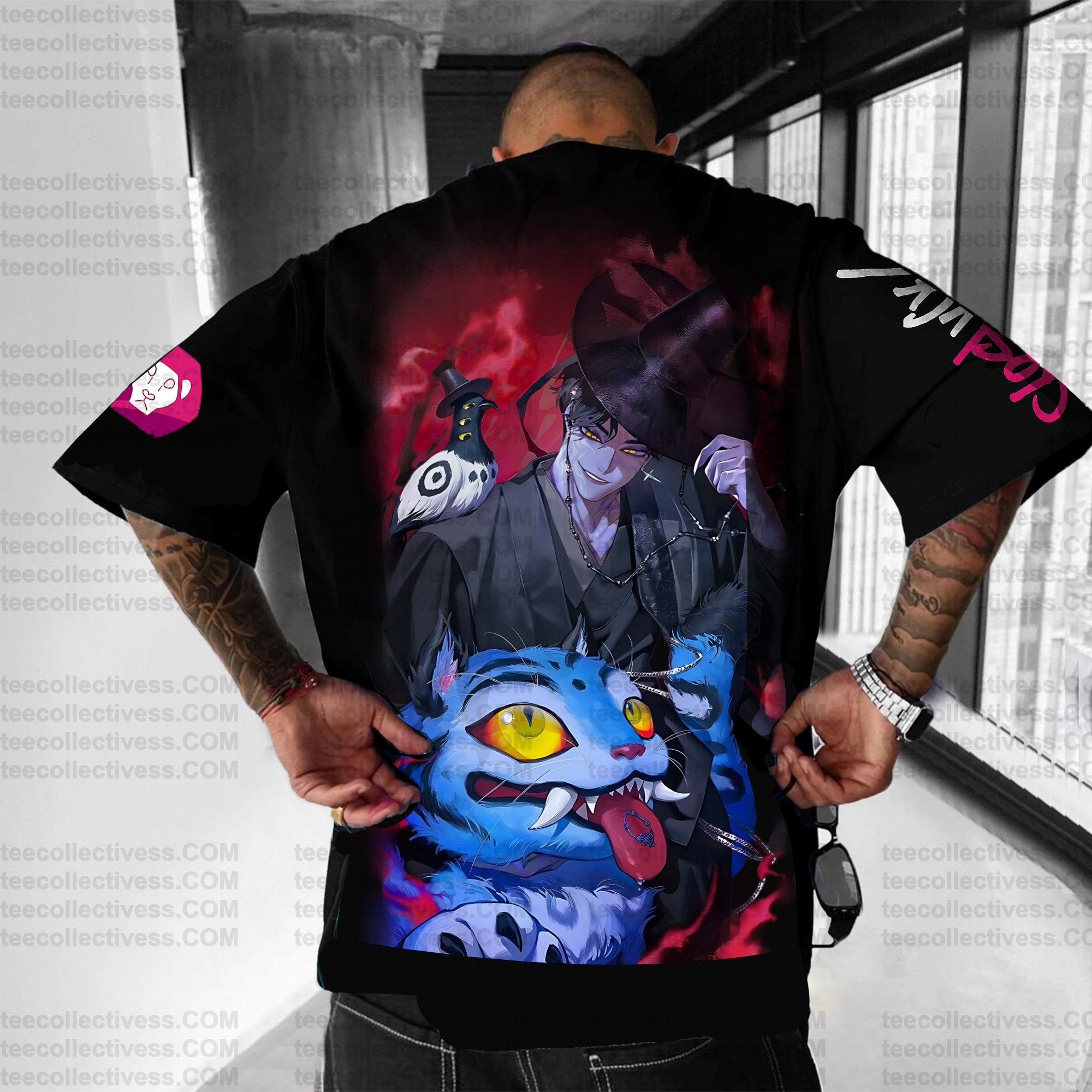 Unisex Anime Inspired Vintage T-Shirt