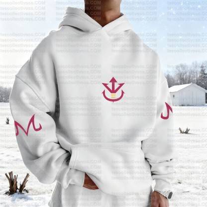 (Dragon Ball)Unisex Anime Graphic Streetwear Wintage Plush Hoodie