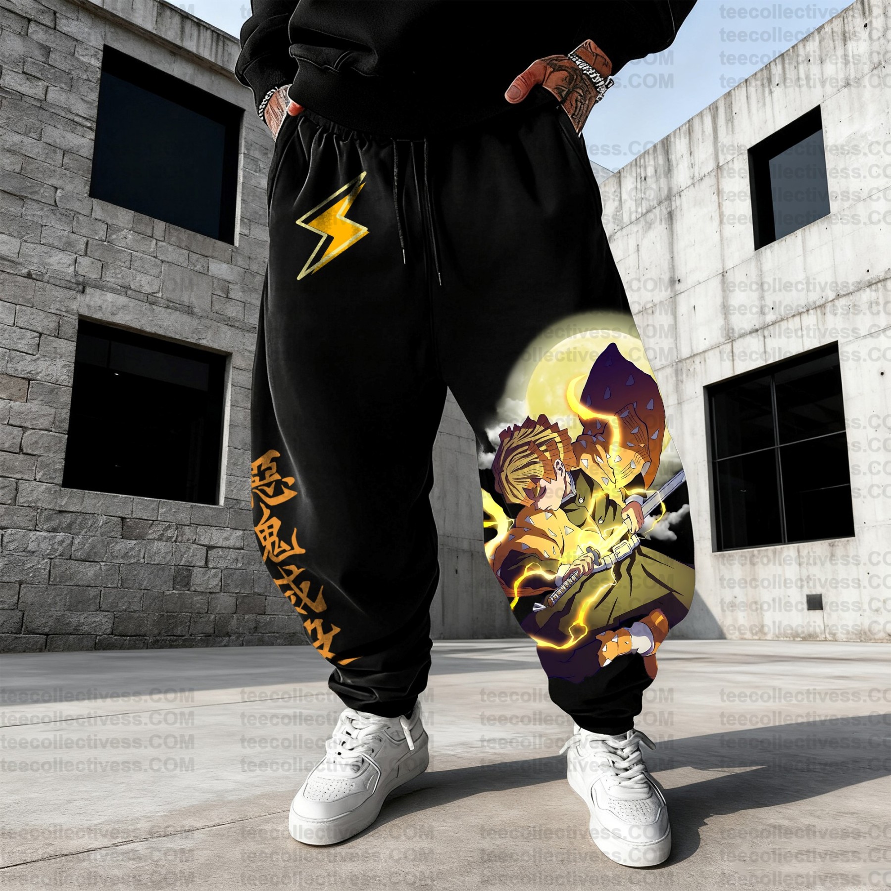 Unisex Casual Anime Streetwear Pants