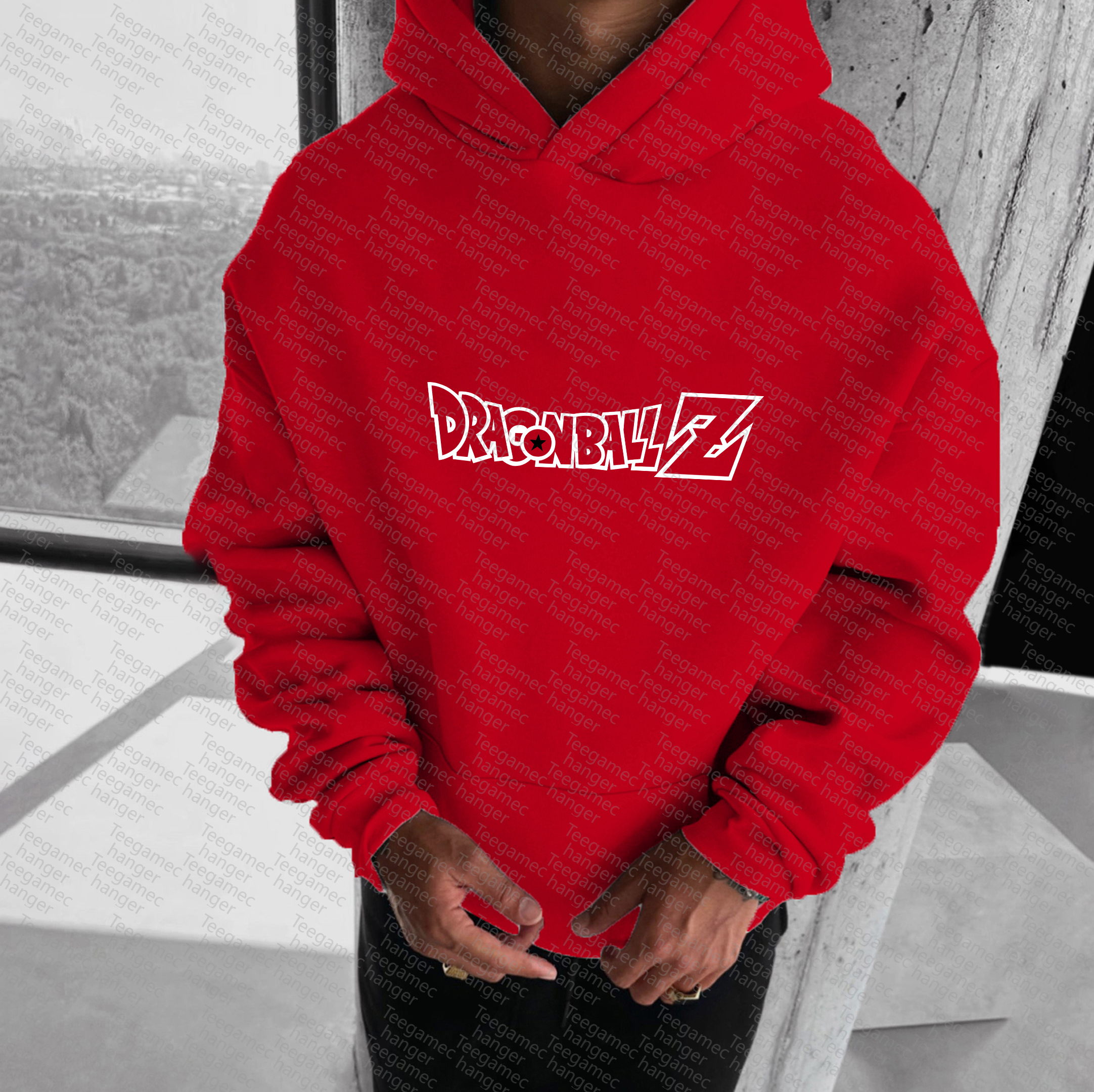 Unisex Anime Graphic Streetwear Vintage Hoodie