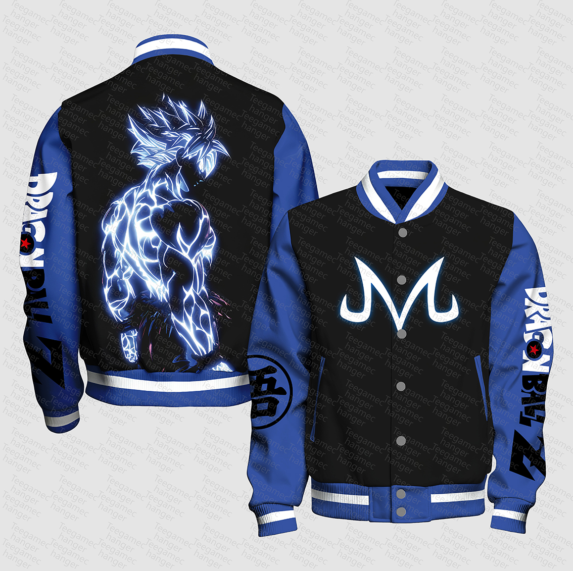 Unisex Vintage Anime Graphic Jacket