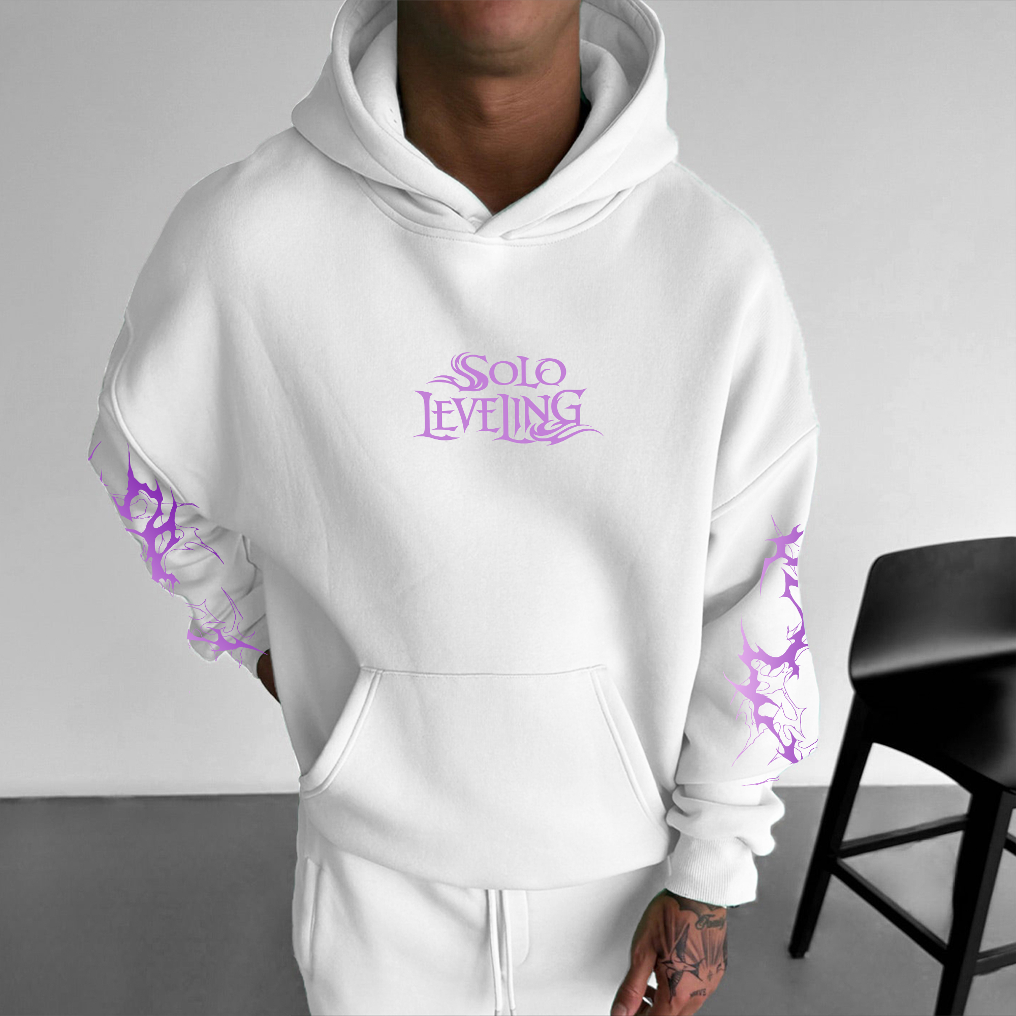 Unisex Anime Graphic Streetwear Vintage Hoodie