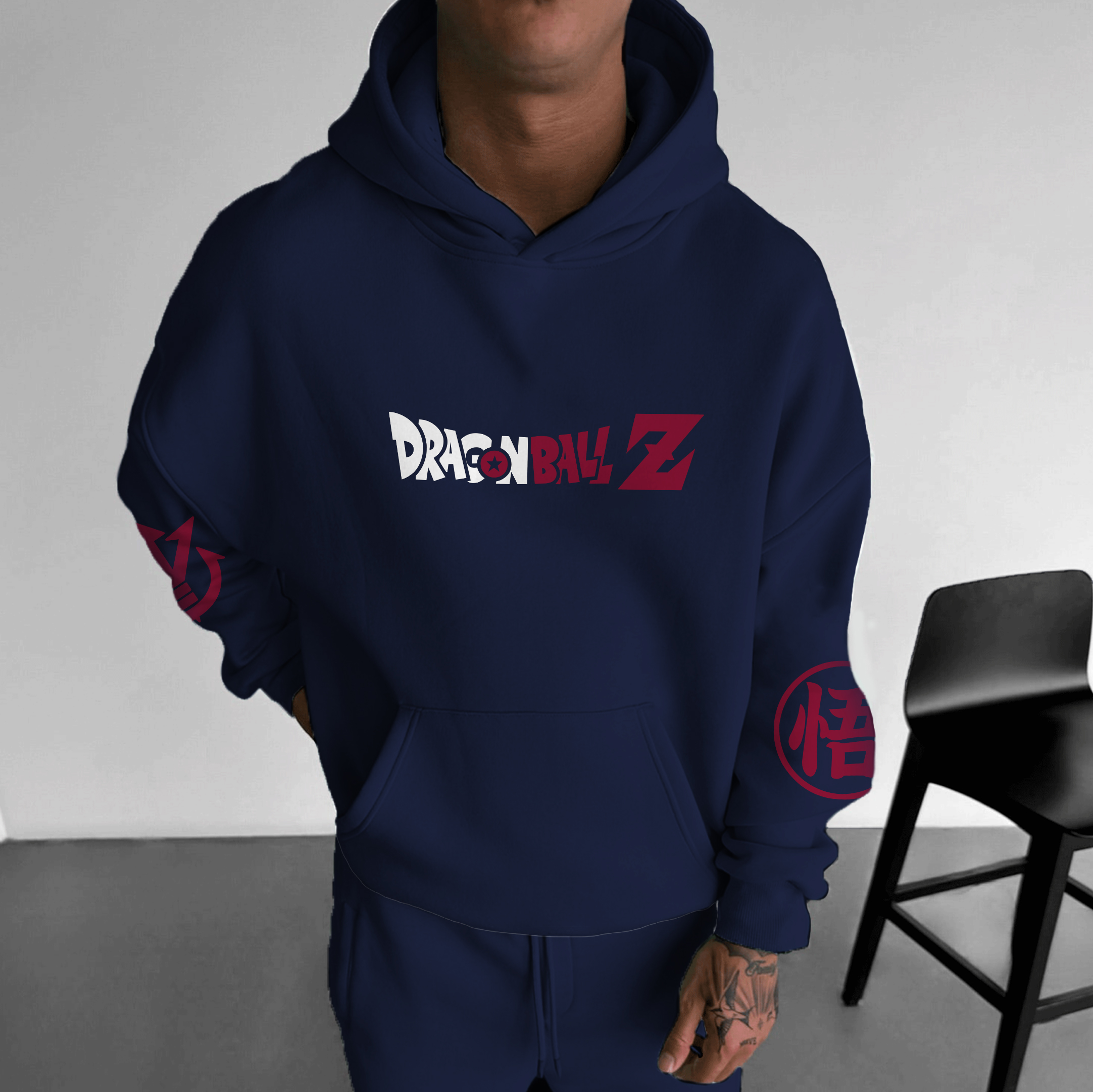 Unisex Anime Graphic Streetwear Vintage Hoodie