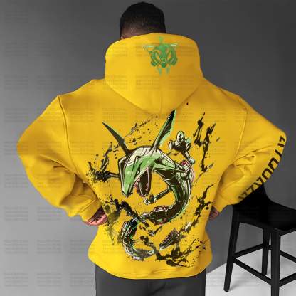 Unisex “Pokémon” Anime Graphic Streetwear Vintage Hoodie