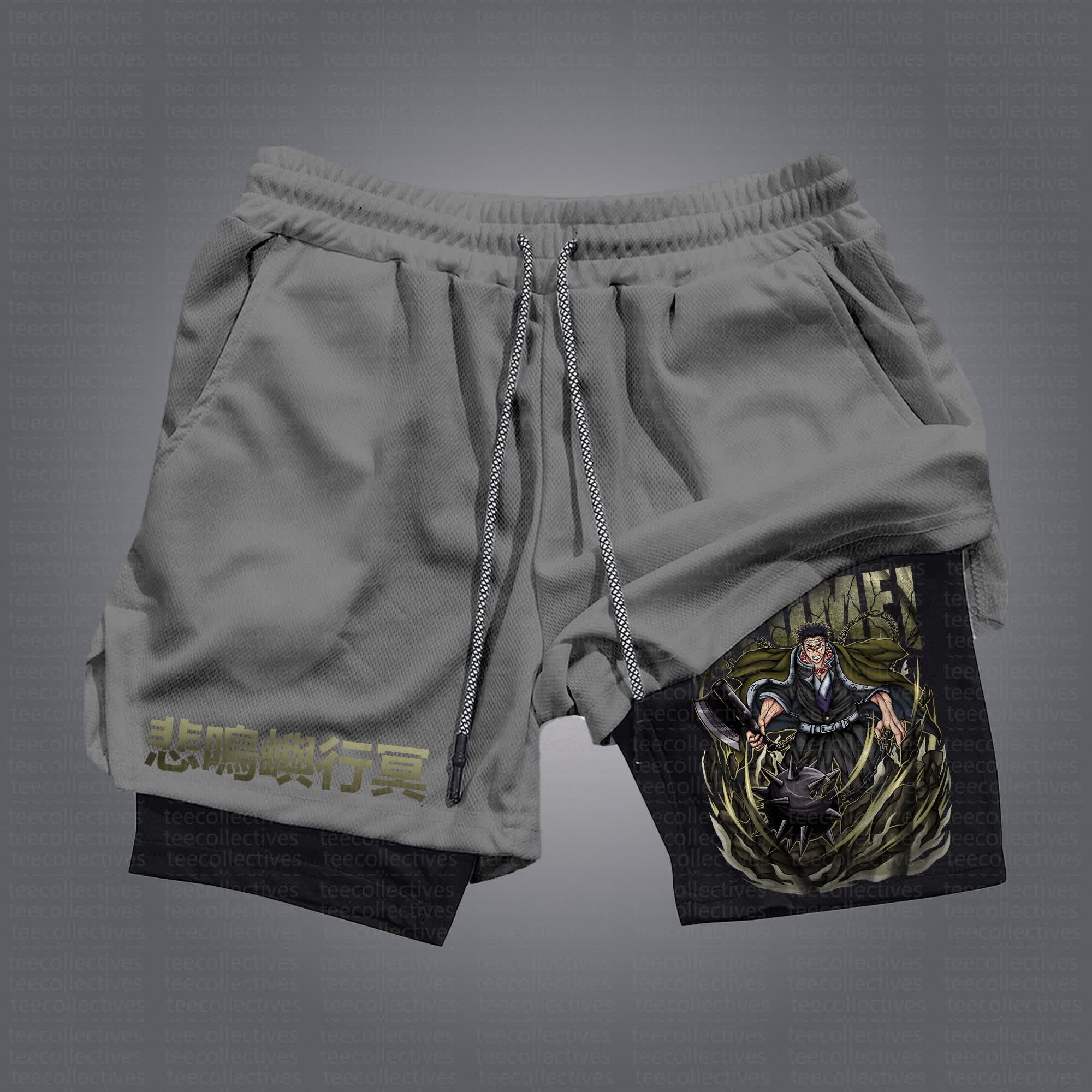 Unisex Casual Anime Streetwear Shorts 丨Demon Slayer