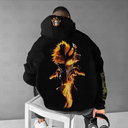 Unisex “Bleach” Anime Graphic Streetwear Vintage Hoodie