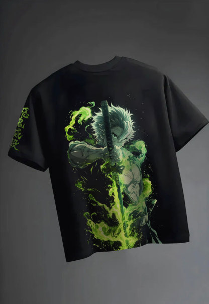 Unisex Anime Inspired Vintage T-Shirt丨Demon Slayer