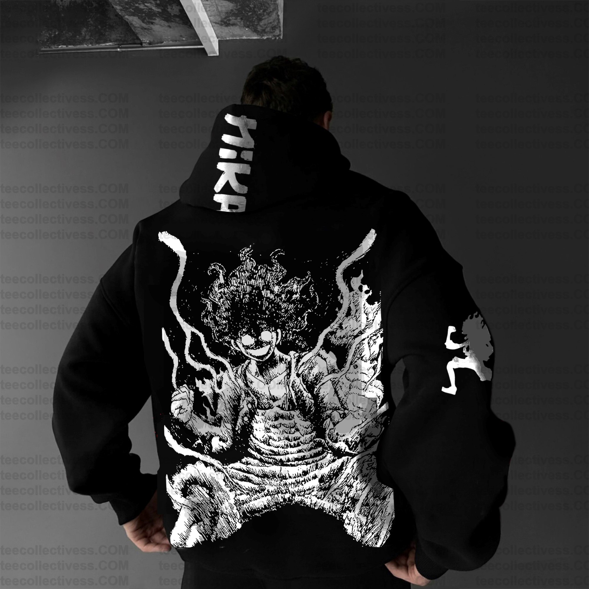 Unisex Graphic Streetwear Vintage Zipper Cardigan Plush Hoodie