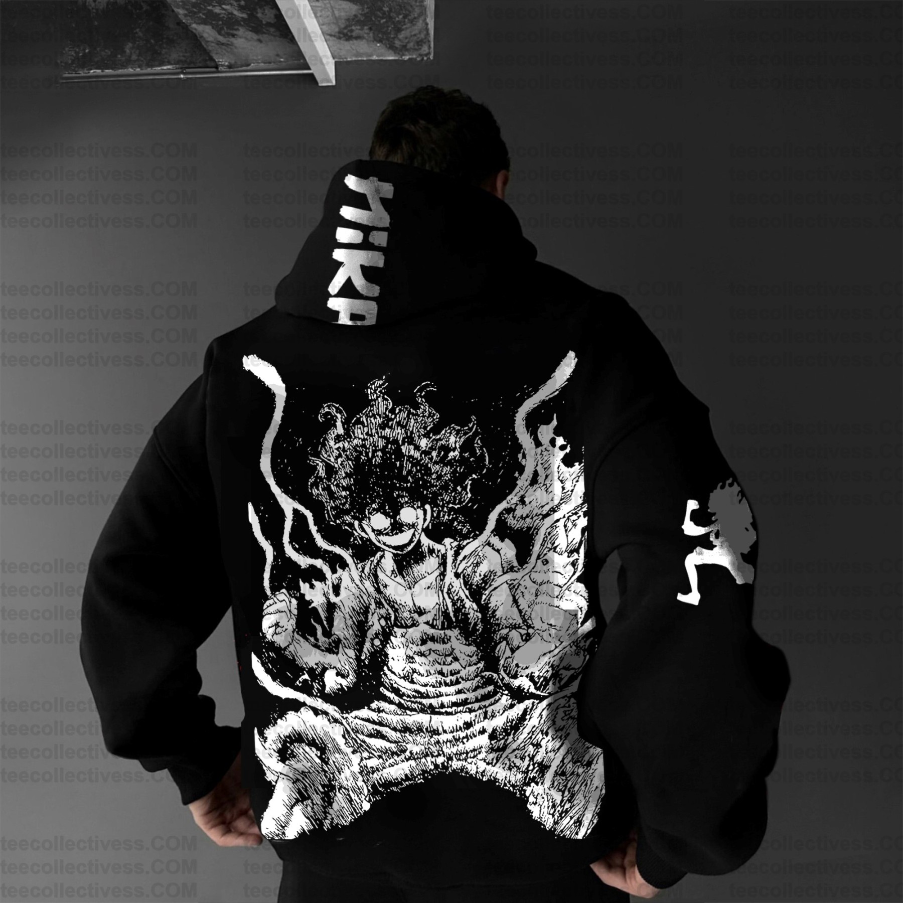 Unisex Graphic Streetwear Vintage Zipper Cardigan Plush Hoodie