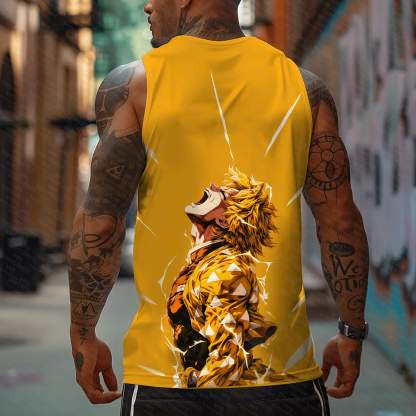 Unisex  “Demon Slayer” Casual Anime  Tank Top