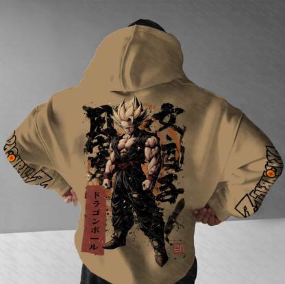 Unisex “Dragon Ball” Anime Graphic Streetwear Vintage Hoodie