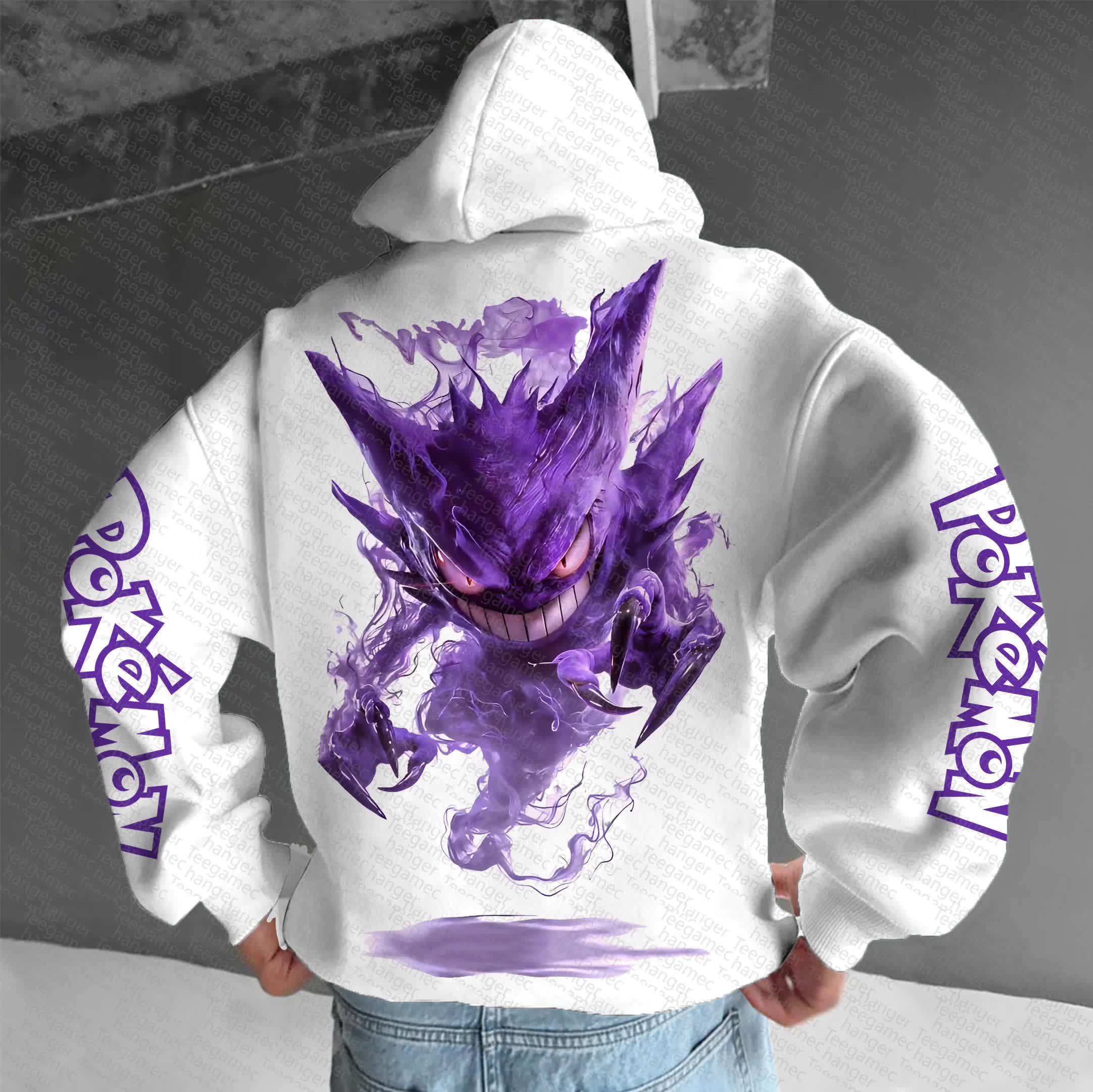 Unisex “Pokémon” Anime Graphic Streetwear Vintage Hoodie