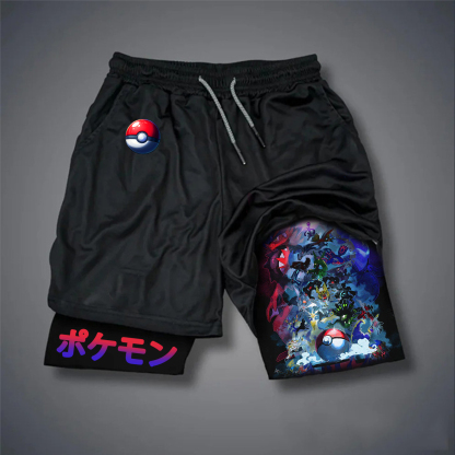 Unisex Casual Anime Streetwear Shorts