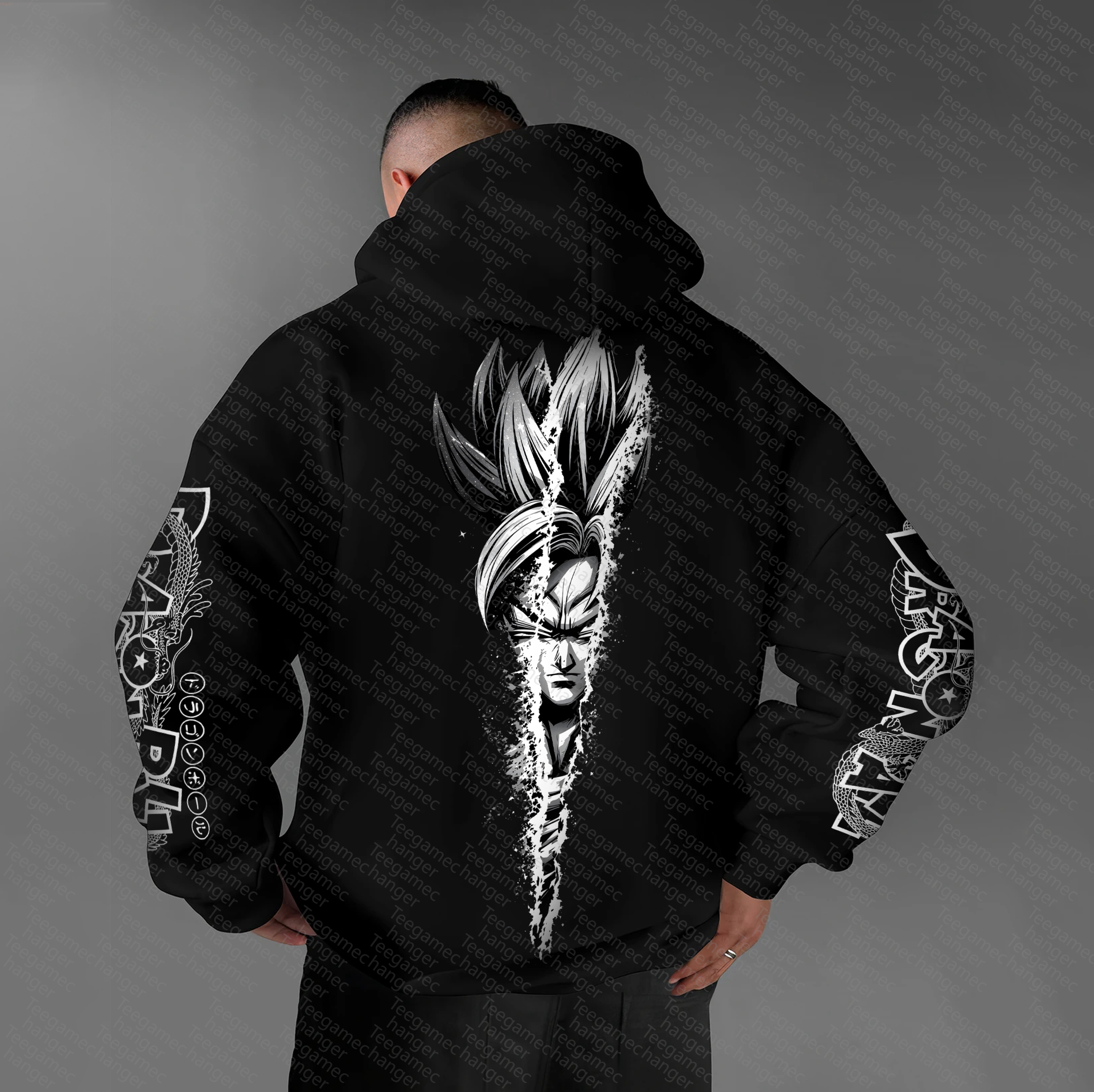 Unisex Graphic Streetwear Vintage Plush Hoodie