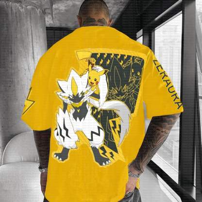 Unisex  "Pokémon" Anime Inspired Vintage T-Shirt