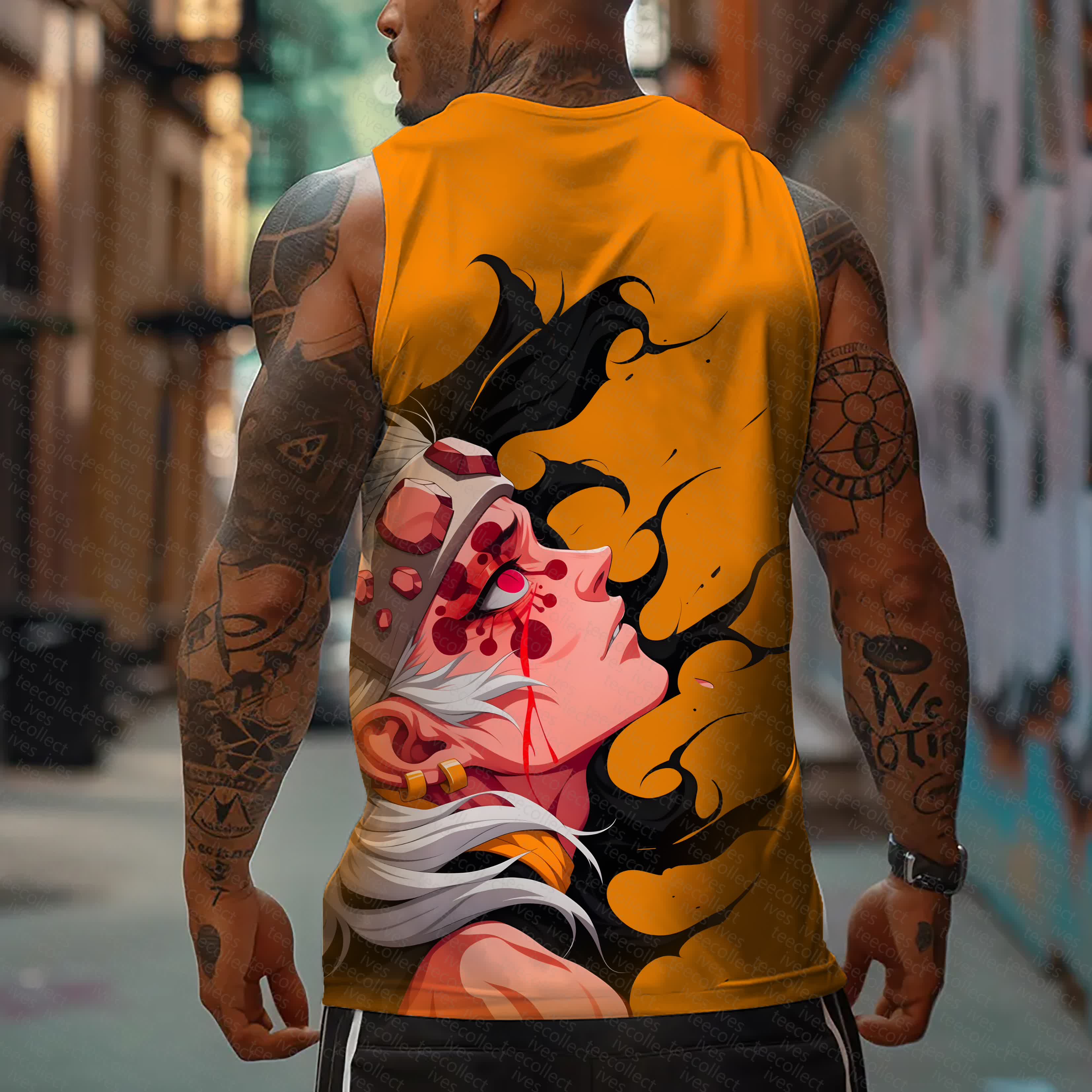 Unisex  “Demon Slayer” Casual Anime  Tank Top